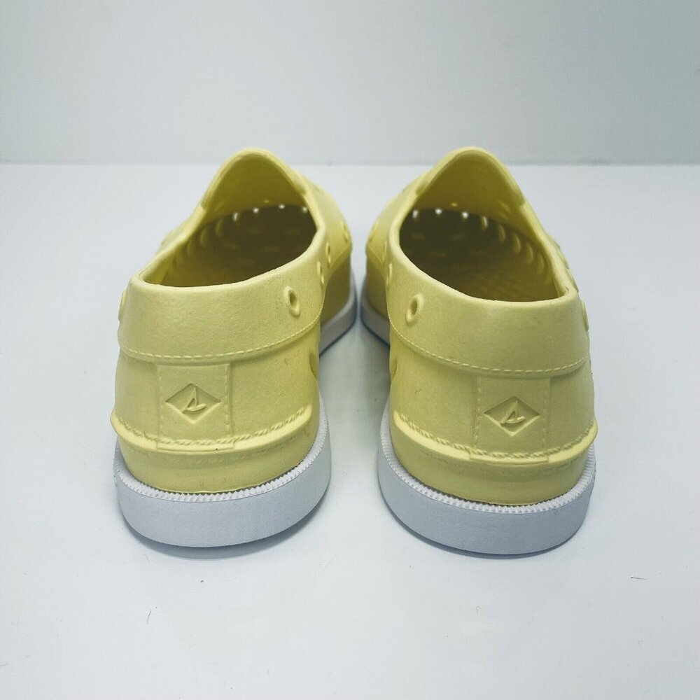 Sperry Top Sider Shoes Sz 8 Women’s Yellow Float Boat Slip On Foam Beach New - Picture 10 of 13